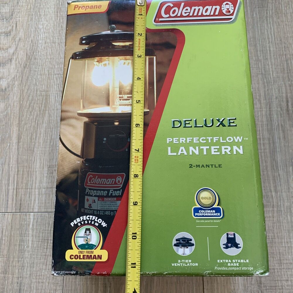 Coleman Deluxe Perfect Flow Lantern 2 Mantle Propane - Picture 8 of 8